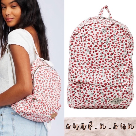 Billabong Handbags - Billabong ❤️ Ditsy Floral Mini Backpack